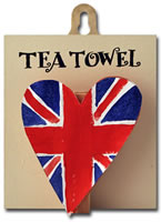 Order Union Jack tea towel peg